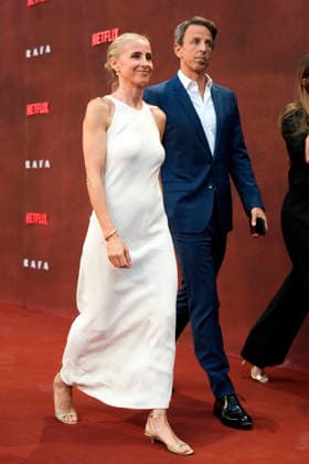 Seth Meyers and Alexi Ashe attend RAFA premiere. May 20, 2026. (20260521163)