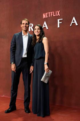 Rafa Nadal and Xisca Perello attend RAFA premiere. May 20, 2026. (20260521408)