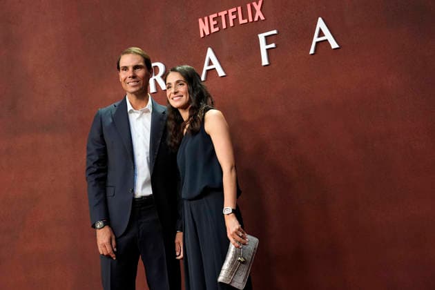 Rafa Nadal and Xisca Perello attend RAFA premiere. May 20, 2026. (20260521422)