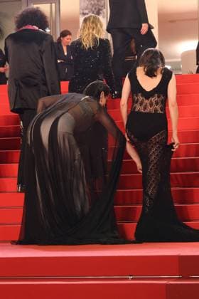 Cannes - Roma Elastica JD Noémie Merlant and Marion Cotillard at the Roma Elastica screening during the 79th annual Cannes Film Festival at Palais des Festivals on May 20, 2026 in Cannes, France. Photo by Jerome Domine ABACAPRESS.COM Cannes France  Copyright: xDominexJerome ABACAx