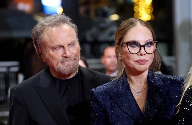Franco Nero, Ornella Muti Montée des marches du film Roma elastica lors du 79ème Festival International du Film de Cannes, le 20 mai 2026 Jacovides Moreau Bestimage Red carpet for Roma elastica at the 79th Cannes International Film Festival on May 20, 2026 Cannes France  Copyright: xJACOVIDES-MOREAUx xBESTIMAGExJACOVIDES-MOREAUx xBESTIMAGEx