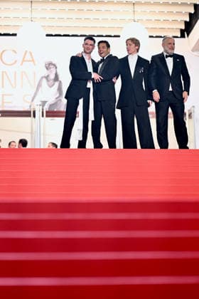 Cannes Roma Elastica Red Carpet FC Ira Sachs, Tom Sturridge, Luther Ford and Rami Malek attending the Roma Elastica red carpet during the 79th Cannes Film Festival in Cannes, France on May 20, 2026. Photo by Franck Castel ABACAPRESS.COM Cannes  Copyright: xCastelxFranck ABACAx