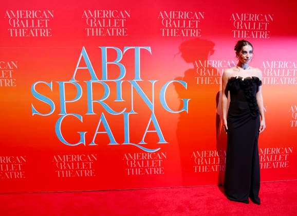 Teresa D Ortone arrives on the red carpet at the American Ballet Theatre s 2026 Spring Gala held at Cipriani 42nd Street on Wednesday, May 20, 2026 in New York City.  NYP20260520145 JOHNxANGELILLO