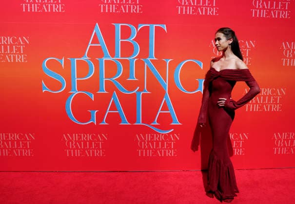 Léa Fleytoux arrives on the red carpet at the American Ballet Theatre s 2026 Spring Gala held at Cipriani 42nd Street on Wednesday, May 20, 2026 in New York City.  NYP20260520148 JOHNxANGELILLO