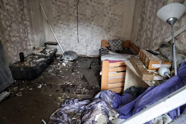 Aftermath of overnight Shahed drone attack on Odesa A room covered with debris inside a private residential house destroyed as a result of a Russian drone attack in Odesa, Ukraine, on May 20, 2026. During the night of May 20, the city came under a massive attack by Russian strike drones. The attack caused destruction of residential buildings, fires at commercial facilities, and damage to critical infrastructure. One civilian was injured, Credit:Nina Liashonok Ukrinform Avalon Ukraine, Odesa  Copyright: xNinaxLiashonokx xUkrinformx xAvalonx 1102284180