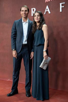 premiere of RAFA Rafa Nadal and María Francisca Perelló attend the global premiere of RAFA the Rafa Nadal documentary at BETI JAI en Madrid, May 20, 2026 Spain Madrid Spain Copyright: xAtilanoxGarciax xSOPAxImagesx photos19742