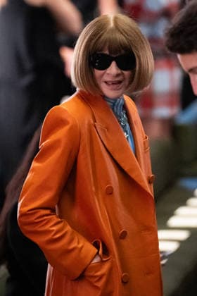 The Louis Vuitton Cruise 2027 Front Row - NYC Anna Wintour attends the Louis Vuitton 2027 collection fashion show at the Frick Collection in New York City, NY, USA on May 20, 2026. Photo by Adam Gray ABACAPRESS.COM New York City United States  Copyright: xGrayxAdam ABACAx