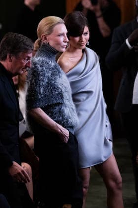 The Louis Vuitton Cruise 2027 Front Row - NYC Cate Blanchett and Zendaya attend the Louis Vuitton 2027 collection fashion show at the Frick Collection in New York City, NY, USA on May 20, 2026. Photo by Adam Gray ABACAPRESS.COM New York City United States  Copyright: xGrayxAdam ABACAx