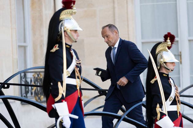 President Macron Welcomes Papua New Guinea PM Marape - Paris Emmanuel Bonne, the President’s diplomatic adviser, prior to a meeting between Emmanuel Macron, President of France, and James Marape, Prime Minister of Papua New Guinea, at the Élysée Palace in Paris, on 20 May 2026, as part of bilateral partnerships in the Indo-Pacific region in the fields of security and defence, the fight against illegal fishing, biodiversity and sustainable development. Photo by Jeremy Paoloni ABACAPRESS.COM Paris France  Copyright: xPaolonixJeremy ABACAx