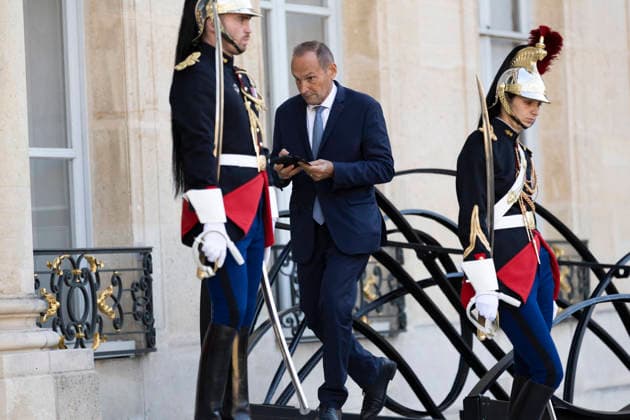 President Macron Welcomes Papua New Guinea PM Marape - Paris Emmanuel Bonne, the President’s diplomatic adviser, prior to a meeting between Emmanuel Macron, President of France, and James Marape, Prime Minister of Papua New Guinea, at the Élysée Palace in Paris, on 20 May 2026, as part of bilateral partnerships in the Indo-Pacific region in the fields of security and defence, the fight against illegal fishing, biodiversity and sustainable development. Photo by Jeremy Paoloni ABACAPRESS.COM Paris France  Copyright: xPaolonixJeremy ABACAx