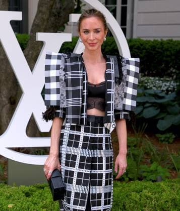 Celebs at The Louis Vuitton Cruise 2027 - NYC Emily Blunt attends the 2027 Cruise Louis Vuitton show at The Frick Collection in New York on May 20, 2026. Photo by Charles Guerin ABACAPRESS.COM New York City NY United States  Copyright: xGuerinxCharles ABACAx