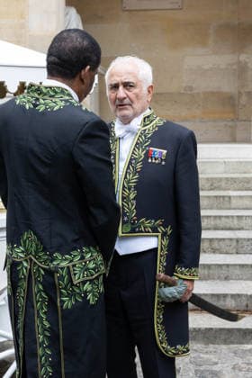Guy Savoy, French multi-star chef Guy Savoy, has just been officially installed as a member of the Académie des Beaux Arts A ceremony that took place under the dome of the Institut de France, in Paris, France, on May 20, 2026 This is the first time a chef has joined the prestigious institution Julien Sarkissian Bestimage French chef Guy Savoy during his investiture ceremony at the Académie des Beaux Arts in Paris, France, on May 20, 2026 Paris France  Copyright: xJulienxSarkissianx xBestimagexJulienxSarkissianx xBestimagex
