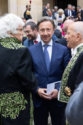 Stephane Bern Multi-star French chef Guy Savoy has just been officially installed as a member of the Académie des Beaux Arts A ceremony that took place under the dome of the Institut de France, in Paris, France, on May 20, 2026 This is the first time a chef has joined the prestigious institution Julien Sarkissian Bestimage French chef Guy Savoy during his investiture ceremony at the Académie des Beaux Arts in Paris, France, on May 20, 2026 Paris France  Copyright: xJulienxSarkissianx xBestimagexJulienxSarkissianx xBestimagex