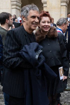 Julien Clerc and his wife Hélène Grémillon Multi-star French chef Guy Savoy has just been officially installed as a member of the Académie des Beaux Arts A ceremony that took place under the dome of the Institut de France, in Paris, France, on May 20, 2026 This is the first time a chef has joined the prestigious institution Julien Sarkissian Bestimage French chef Guy Savoy during his investiture ceremony at the Académie des Beaux Arts in Paris, France, on May 20, 2026 Paris France  Copyright: xJulienxSarkissianx xBestimagexJulienxSarkissianx xBestimagex