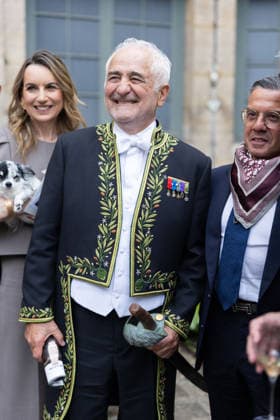 Guy Savoy, French multi-star chef Guy Savoy, has just been officially installed as a member of the Académie des Beaux Arts A ceremony that took place under the dome of the Institut de France, in Paris, France, on May 20, 2026 This is the first time a chef has joined the prestigious institution Julien Sarkissian Bestimage French chef Guy Savoy during his investiture ceremony at the Académie des Beaux Arts in Paris, France, on May 20, 2026 Paris France  Copyright: xJulienxSarkissianx xBestimagexJulienxSarkissianx xBestimagex