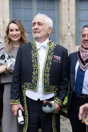Guy Savoy, French multi-star chef Guy Savoy, has just been officially installed as a member of the Académie des Beaux Arts A ceremony that took place under the dome of the Institut de France, in Paris, France, on May 20, 2026 This is the first time a chef has joined the prestigious institution Julien Sarkissian Bestimage French chef Guy Savoy during his investiture ceremony at the Académie des Beaux Arts in Paris, France, on May 20, 2026 Paris France  Copyright: xJulienxSarkissianx xBestimagexJulienxSarkissianx xBestimagex