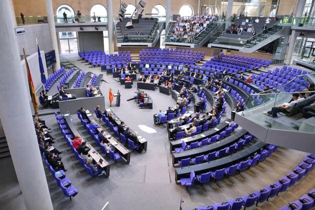 Berlin, Deutschland, 21.05.2026: Deutscher Bundestag: 80. Bundestagssitzung: Blick in den Plenarsaal zum Beginn der Sitzung *** Berlin, Germany, 21 05 2026 German Bundestag 80 Bundestag session View into the plenary chamber at the beginning of the session Copyright: xdtsxNachrichtenagenturx dts_119686