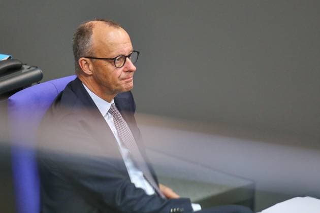 News Bilder des Tages Berlin, Deutschland, 21.05.2026: Deutscher Bundestag: 80. Bundestagssitzung: Bundeskanzler Friedrich Merz (CDU) *** Berlin, Germany, 21 05 2026 German Bundestag 80 Bundestag session Federal Chancellor Friedrich Merz CDU Copyright: xdtsxNachrichtenagenturx dts_119691