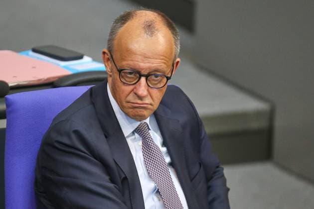 Berlin, Deutschland, 21.05.2026: Deutscher Bundestag: 80. Bundestagssitzung: Bundeskanzler Friedrich Merz (CDU) *** Berlin, Germany, 21 05 2026 German Bundestag 80 Bundestag session Federal Chancellor Friedrich Merz CDU Copyright: xdtsxNachrichtenagenturx dts_119695