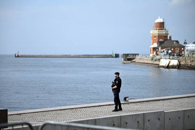 Security measures taken ahead of NATO Foreign Ministers Meeting in Sweden HELSINGBORG, SWEDEN - MAY 21: Strict security measures are taken in the area ahead of the NATO Foreign Ministers Meeting in Helsingborg, Sweden on May 21, 2026. Dursun Aydemir Anadolu Helsingborg Sweden. Editorial use only. Please get in touch for any other usage.  Copyright: x2026xAnadoluxDursunxAydemirx