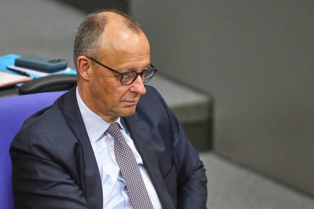 Berlin, Deutschland, 21.05.2026: Deutscher Bundestag: 80. Bundestagssitzung: Bundeskanzler Friedrich Merz (CDU) *** Berlin, Germany, 21 05 2026 German Bundestag 80 Bundestag session Federal Chancellor Friedrich Merz CDU Copyright: xdtsxNachrichtenagenturx dts_119707