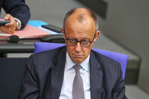 Berlin, Deutschland, 21.05.2026: Deutscher Bundestag: 80. Bundestagssitzung: Bundeskanzler Friedrich Merz (CDU) *** Berlin, Germany, 21 05 2026 German Bundestag 80 Bundestag session Federal Chancellor Friedrich Merz CDU Copyright: xdtsxNachrichtenagenturx dts_119708