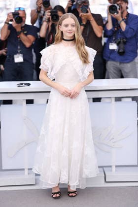 Cannes - Victorian Psycho JD Evie Templeton attending the Photocall of the movie Victorian Psycho during the 79th Cannes Film Festival in Cannes, France on May 21, 2026. Photo by Jerome Domine ABACAPRESS.COM Cannes France  Copyright: xDominexJerome ABACAx