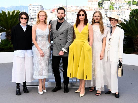 IPA84927504 - Zachary WigonCannes, 79th Cannes Film Festival 2025 - Day 10. Victorian Psycho photocall. Pictured are Liz Siegal, Maika Monroe, Zachary Wigon, Ruth Wilson, Evie Templeton and Virigina Feito  Copyright: xAlbertoxTerenghix xPoolxPhotoxEventsx07x 84927504