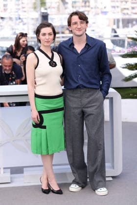 Cannes - La Bataille De Gaulle L Age De Fer Photocall Anamaria Vartolomei, Florian Lesieur posing during the La Bataille De Gaulle: L Age De Fer (De Gaulle: Tilting Iron) photocall at the 79th annual Cannes Film Festival at Palais des Festivals on May 21, 2026 in Cannes, France. Photo by Jerome Domine ABACAPRESS.COM Cannes France  Copyright: xDominexJerome ABACAx