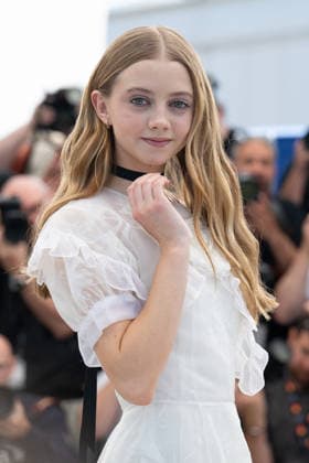 Cannes Victorian Psycho Photocall LZ Evie Templeton attending the photocall of Victorian Psycho during the 79th Cannes International Film Festival in Cannes, France on May 21, 2026, the film selected in the Official Competition. Photo by Laurent Zabulon ABACAPRESS.COM  Copyright: xZabulonxLaurentx