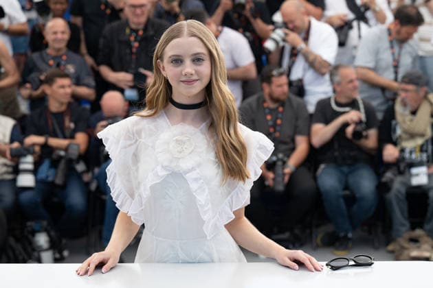 Cannes Victorian Psycho Photocall LZ Evie Templeton attending the photocall of Victorian Psycho during the 79th Cannes International Film Festival in Cannes, France on May 21, 2026, the film selected in the Official Competition. Photo by Laurent Zabulon ABACAPRESS.COM  Copyright: xZabulonxLaurentx