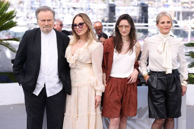 Cannes - Roma Elastica Photocall Franco Nero, Ornella Muti, Martina Scrinzi and Isabella Ferrari posing during the Roma Elastica photocall at the 79th annual Cannes Film Festival at Palais des Festivals on May 21, 2026 in Cannes, France. Photo by Jerome Domine ABACAPRESS.COM Cannes France  Copyright: xDominexJerome ABACAx