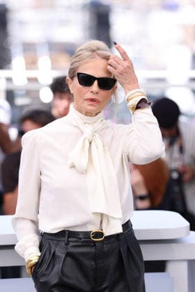 Cannes - Roma Elastica Photocall Isabella Ferrari posing during the Roma Elastica photocall at the 79th annual Cannes Film Festival at Palais des Festivals on May 21, 2026 in Cannes, France. Photo by Jerome Domine ABACAPRESS.COM Cannes France  Copyright: xDominexJerome ABACAx