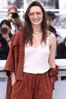 Cannes - Roma Elastica Photocall Martina Scrinzi posing during the Roma Elastica photocall at the 79th annual Cannes Film Festival at Palais des Festivals on May 21, 2026 in Cannes, France. Photo by Jerome Domine ABACAPRESS.COM Cannes France  Copyright: xDominexJerome ABACAx