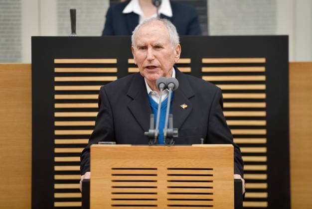 Plenarsitzung des Saarländischen Landtages am Mittwoch (20.05.2026) in Saarbrücken. Im Bild: Josef Dörr (MdL, AfD). *** Plenary session of the Saarland State Parliament on Wednesday 20 05 2026 in Saarbrücken In the picture Josef Dörr MdL, AfD bub