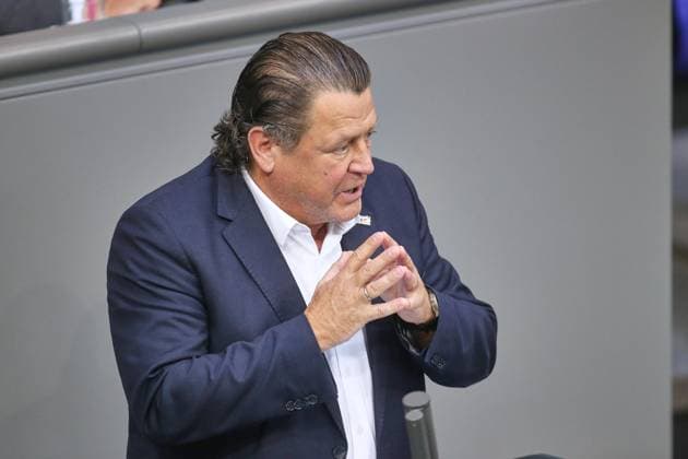Berlin, Deutschland, 21.05.2026: Deutscher Bundestag: 80. Bundestagssitzung: Stephan Brandner, AfD *** Berlin, Germany, 21 05 2026 German Bundestag 80 Bundestag session Stephan Brandner, AfD Copyright: xdtsxNachrichtenagenturx dts_119782
