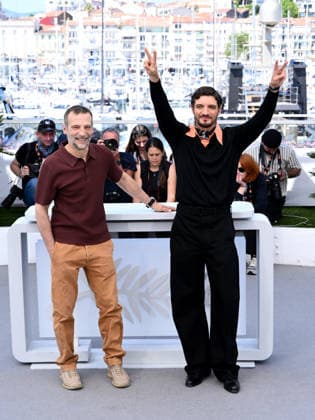 IPA84929808 - Cannes, 79th Cannes Film Festival 2025 - day 10.photocall of La Bataille De Gaulle: L Ã‚ge De Fer (De Gaulle: Tilting Iron). Pictured are Niels Schneider, Mathieu Kassovitz  Copyright: xAlbertoxTerenghix xPoolxPhotoxEventsx07x 84929808