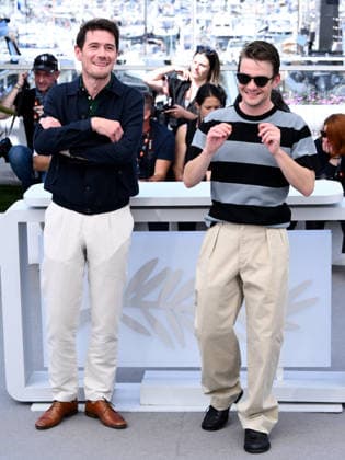 IPA84929816 - Cannes, 79th Cannes Film Festival 2025 - day 10.photocall of La Bataille De Gaulle: L Ã‚ge De Fer (De Gaulle: Tilting Iron). Pictured are LoÃ¯c Corbery, Felix Kysyl  Copyright: xAlbertoxTerenghix xPoolxPhotoxEventsx07x 84929816