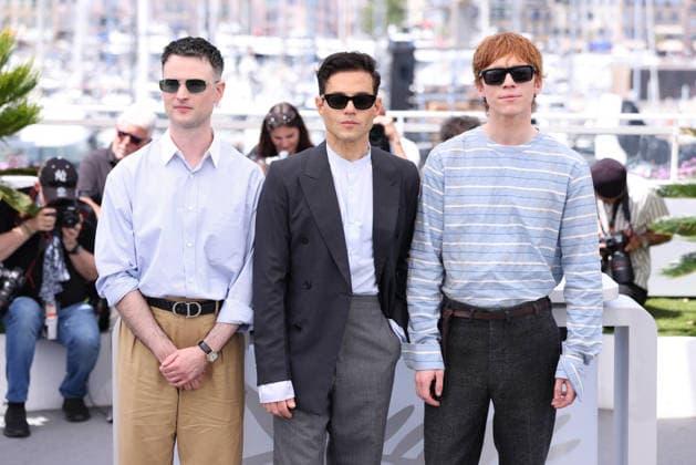 Cannes - The Man I Love Photocall Tom Sturridge, Rami Malek, Luther Ford posing during The Man I Love photocall at the 79th annual Cannes Film Festival at Palais des Festivals on May 21, 2026 in Cannes, France. Photo by Jerome Domine ABACAPRESS.COM Cannes France  Copyright: xDominexJerome ABACAx