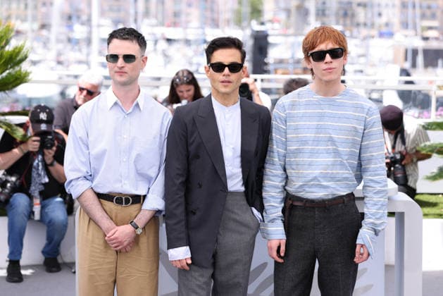 Cannes - The Man I Love Photocall Tom Sturridge, Rami Malek, Luther Ford posing during The Man I Love photocall at the 79th annual Cannes Film Festival at Palais des Festivals on May 21, 2026 in Cannes, France. Photo by Jerome Domine ABACAPRESS.COM Cannes France  Copyright: xDominexJerome ABACAx