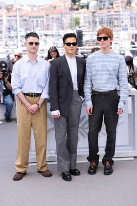 Cannes - The Man I Love Photocall Tom Sturridge, Rami Malek, Luther Ford posing during The Man I Love photocall at the 79th annual Cannes Film Festival at Palais des Festivals on May 21, 2026 in Cannes, France. Photo by Jerome Domine ABACAPRESS.COM Cannes France  Copyright: xDominexJerome ABACAx