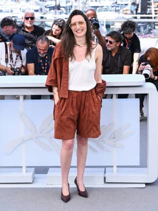 IPA84928331 - Cannes, 79th Cannes Film Festival 2025 - day 10.photocall of Roma Elastica In the photo: Martina Scrinzi  Copyright: xAlbertoxTerenghix xPoolxPhotoxEventsx07x 84928331