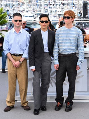 IPA84931201 - Cannes, 79th Cannes Film Festival 2025 - day 10.photocall of The Man I love In photo: Luther Ford, Rami Malek and Tom Sturridge  Copyright: xAlbertoxTerenghix xPoolxPhotoxEventsx07x 84931201