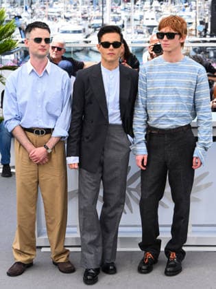 IPA84931197 - Cannes, 79th Cannes Film Festival 2025 - day 10.photocall of The Man I love In photo: Luther Ford, Rami Malek and Tom Sturridge  Copyright: xAlbertoxTerenghix xPoolxPhotoxEventsx07x 84931197