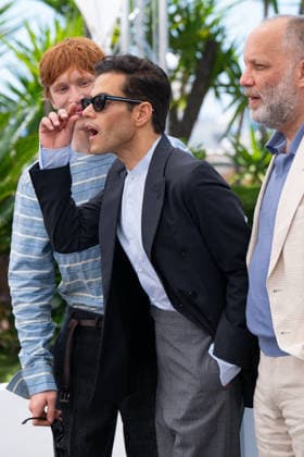 Cannes The Man I Love Photocall LZ Tom Sturridge, Rami Malek and Ira Sachs attending the photocall of The Man I Love during the 79th Cannes International Film Festival in Cannes, France on May 21, 2026, the film selected in the Official Competition. Photo by Laurent Zabulon ABACAPRESS.COM  Copyright: xZabulonxLaurentx