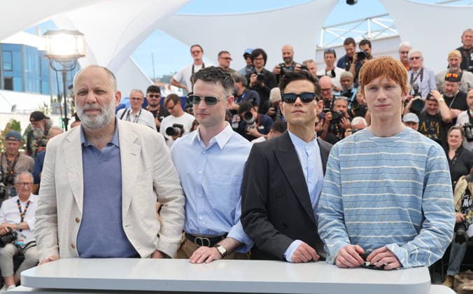 Ira Sachs, Tom Sturridge, Rami Malek and Luther Ford at The Man I Love photocall at the 79th International Film Festival in Cannes, France on May 21, 2026 Jacovides Moreau Bestimage The Man I Love photocall at the 79th annual Cannes Film Festival at Palais des Festivals on May 21, 2026 in Cannes, France Cannes France  Copyright: xJACOVIDES-MOREAUx xBESTIMAGExJACOVIDES-MOREAUx xBESTIMAGEx