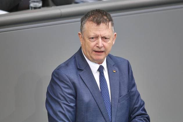 Berlin, Deutschland, 21.05.2026: Deutscher Bundestag: 80. Bundestagssitzung: Dieter Stier, CDU *** Berlin, Germany, 21 05 2026 German Bundestag 80 Bundestag session Dieter Stier, CDU Copyright: xdtsxNachrichtenagenturx dts_119773
