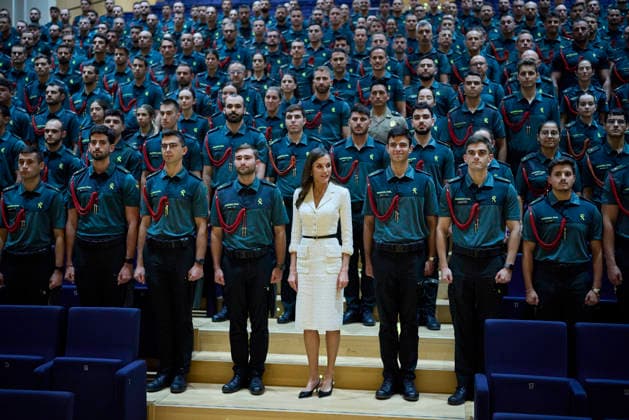 May 21, 2026, Aranjuez, Madrid, Spain: QUEEN LETIZIA Of Spain Visits the Guardia Civil officers academy Aranjuez Spain  - ZUMAc260 20260521_zep_c260_021 Copyright: xMikexChicorrox