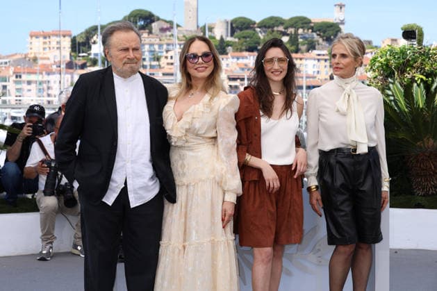 79ème Festival International du Film de Cannes Photocall with cast of the film Roma Elastica 79th Cannes Film Festival Photocall with cast of the film Roma elastica Franco Nero, Ornella Muti, Martina Scrinzi and Isabella Ferrari 456588 2026 05 21 Cannes France  Copyright: xIsabellexVautierx xStarfacex STAR_456588_049