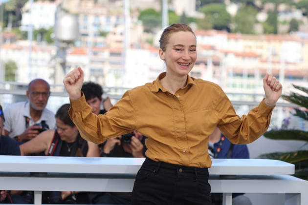May 21, 2026, Cannes, France: Sandrine Blancke poses at the photocall of Notre Salut (A Man of his Time) during the 79th Cannes Film Festival at Palais des Festivals in Cannes, France, on 20 May 2026. Photo: Cannes France - ZUMAm179 20260521_zep_m179_036 Copyright: xAlecxMichaelx